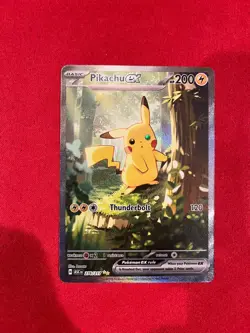Pikachu EX 276/217 SIR Ascended Heroes Pokemon English - Pack Fresh!! NM - Mint! - Image 1