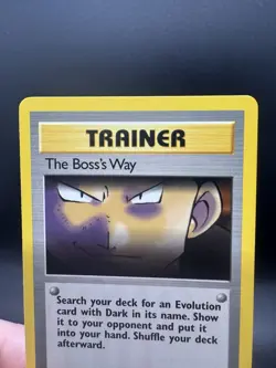 Pokemon TCG The Boss's Way Team Rocket 73/82 Uncommon 1st Edition - HP - Image 3