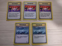 Pokemon TCG Vintage WOTC powerful rare trainers lot - Image 2