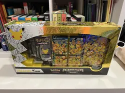 Pokemon Celebrations 25th Anniversary Pikachu V-union Premium Playmat Collection - Image 1