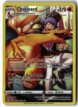 Charizard ⭐ TG03/TG30 Holo Lost Origin Trainer Gallery Pokemon NM - Image 1