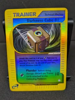 Pokemon Darkness Cube 01 Aquapolis 119/147 Reverse Holo Vintage WOTC e-Reader - Image 1