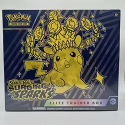 Pokemon TCG Surging Sparks Elite Trainer Box ETB Sealed - Image 1