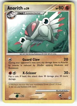 Anorith Legends Awakened Uncommon Pokemon Lightly played - Image 1