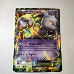 Mewtwo EX Promo XY183 Basic Holo Pokemon TCG English Psychic 170HP - Image 1