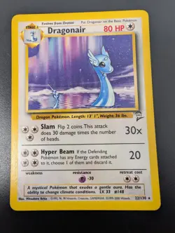 Pokemon TCG Dragonair 18/102 Rare Base Set 2 Unlimited LP WOTC - Image 4
