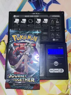 Heavy! Over 22.46 Gram Pokemon Journey Together Booster Pack Sealed - Image 1