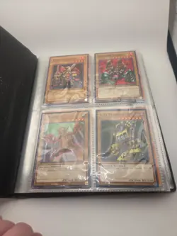 Vintage Yugioh Card Binder Full With 56 Cards 1996 Konami - Image 5