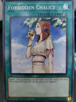 YU-GI-OH FORBIDDEN LANCE, FORBIDDEN CHALICE, FORBIDDEN DRESS 1st Edition - Image 2