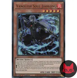 Yugioh Vanquish Soul Jiaolong AGOV-EN018 Ultra Rare 1st Edition NM - Image 1