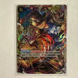 One Piece OP 13 Sabo Alt Art Carrying On His Will OP13-120 English - Image 1