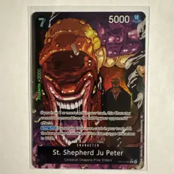 St. Shepherd Ju Peter (Alternate Art) OP13-084 R* One Piece Carrying On His Will - Image 1