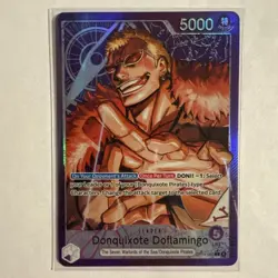 One Piece Donquixote Doflamingo Leader Alternate Art Op14-060 Mint English - Image 1
