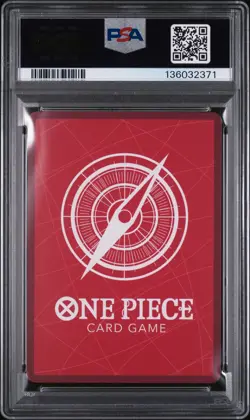 2025 ONE PIECE PROMOS PSA MAGAZINE EXCLUSIVE #001 SHANKS PSA 9 - Image 2