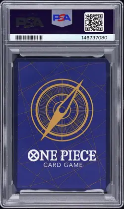 2024 ONE PIECE PROMOS OFFICIAL EVENT TOP PRIZE #010 TRAFALGAR LAW PSA 10 - Image 2