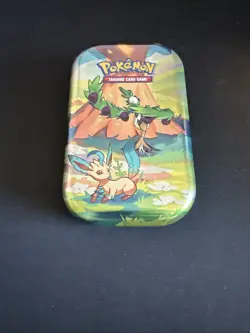 Pokemon TCG Paldea Mini Tin & 50+ Card Lot Arboliva - Image 1