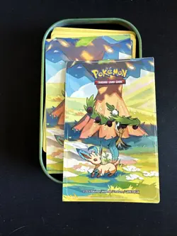 Pokemon TCG Paldea Mini Tin & 50+ Card Lot Arboliva - Image 2