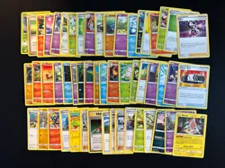 Pokemon TCG Paldea Mini Tin & 50+ Card Lot Arboliva - Image 3