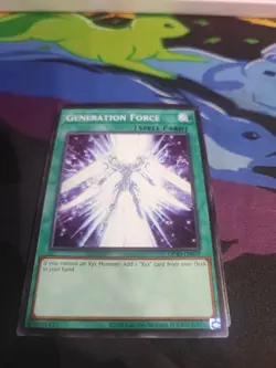 Yugioh - Generation Force - 1st Edition NM - Plus Free Holographic Card - Image 1