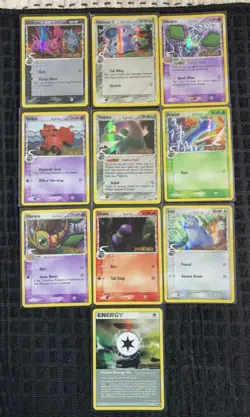 Pokemon EX Dragon Frontiers Delta Species Stamped Reverse Holo 10x Card Lot NM💫 - Image 1