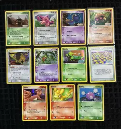 Pokemon EX Era Reverse Holo Stamp 11x Card Lot Legend Maker Crystal Guardians💫 - Image 1