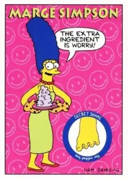 Marge Simpson 02 | The Simpsons 1993 Skybox Series 1 | Trading Card - Image 1