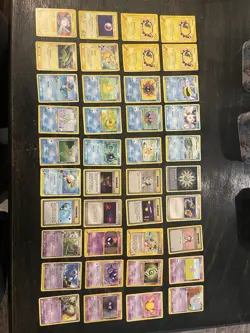 Pokemon TCG Nintendo Voltorb, Psyduck, Magnemite Vintage Lot 40 Cards - Image 1