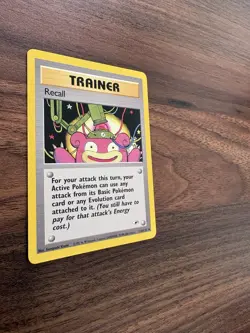 Recall 116/132 Gym Heroes Uncommon English Pokemon Card - LP - Image 3