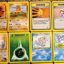 Pokemon Lot 50 Cards Jungle Fossil Base 2 Rocket Gym Neo E Reader WOTC Vintage - Image 5