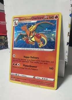 Special Delivery Charizard SWSH075 SWSH: Sword & Shield Promo Cards Holo NM - Image 1