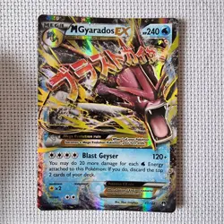 M Gyarados EX 27/122 Breakpoint Pokemon TCG Card NM Holo - Image 1