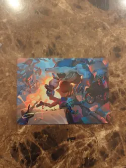 Trade the Helm Art Card (Gold-Stamped Signature) Art Series: Aetherdrift Regular - Image 1