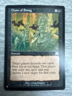 Magic the Gathering The List Reprints #132/350 Chain of Smog - FREE SHIPPING - Image 1