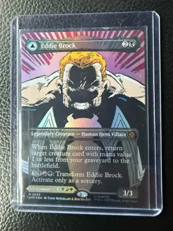 Eddie Brock (0233) (Borderless) Marvel's Spider-Man Foil - Image 1