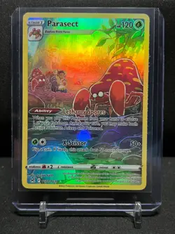 Parasect TG01/TG30 Trainer Gallery Holo Rare Pokemon 2022 Lost Origin NM - Image 1