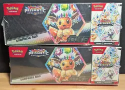 Pokemon Prismatic Evolutions Surprise Box/Booster Sam's Club Bundle (Lot of 2) - Image 1