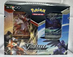 Pokemon TCG: V Battle Deck: Lycanroc vs. Corviknight (290-80957) 820650809576 - Image 1