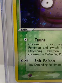 Pokemon Grimer Reverse 56/109 CGC 9 EX Team Rocket Returns with double swirl 🍥 - Image 5