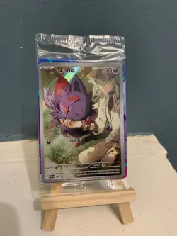 N's Zorua #189 SEALED Journey Together Black Star Promo Illustration Pokemon TCG - Image 1