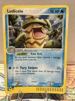 Pokemon TCG 2004 Ludicolo #020 Black Star Promo Holographic - Image 1
