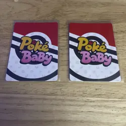Pokemon Poke Baby Fan Art Card Mew UR And Mewtwo UR - Image 4