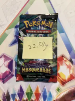 (VERY HEAVY) 22.38g Pokemon TCG Twilight Masquerade Booster Pack (SEALED)✅ - Image 2