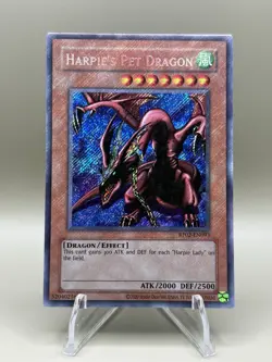 YuGiOh Harpie's Pet Dragon RP02-EN093 (2020 Date Reprint) Foil Bleed Pack Fresh - Image 1