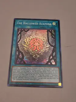 Yugioh The Hallowed Azamina ROTA-EN053 Super Rare 1st Edition NM - Image 2