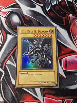Yu-Gi-Oh! TCG Red-Eyes B. Dragon SDJ-001 Ultra Rare Unlimited Edition - LP - Image 1