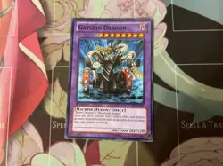Yugioh! Gatling Dragon LCJW-EN267 Common 1st Edition LP - Image 2