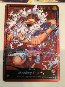 (3 Cards) One Piece Monkey D Luffy card lot package - Image 4
