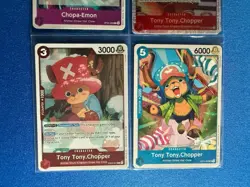 Tony Tony Chopper One Piece TCG OP08-007 Super Rare+EB02 Rare+more - ships PWE - Image 4