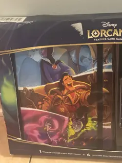 SEALED Disney Lorcana First Chapter Collector Set 6 Packs Portfolio Promo Costco - Image 4