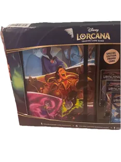 SEALED Disney Lorcana First Chapter Collector Set 6 Packs Portfolio Promo Costco - Image 5
